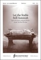 Let the Stable Still Astonish SATB choral sheet music cover